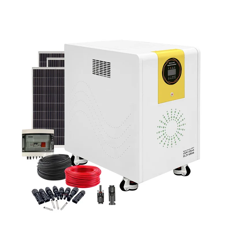 অফ-গ্রিড MPPT হোম অ্যাপ্লায়েন্স 12kw ইনভার্টার 32kwh ব্যাটারি