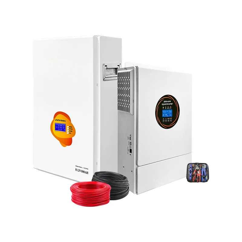 সোলার 10kw 48v অফ গ্রিড Ess All in One Hybrid 310Ah 15kwh ব্যাকআপ ব্যাটারি